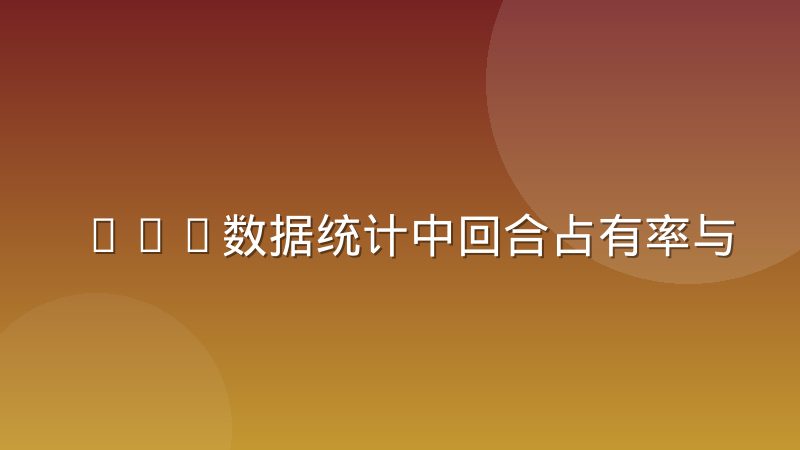 NBA数据统计中回合占有率与真实命中率的区别在哪